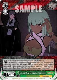 Emerald & Mercury: Training