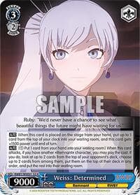 Weiss: Determined
