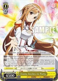 Asuna Invites to Party