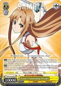 Asuna's Commanding Strength