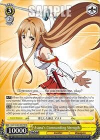 Asuna's Commanding Strength (RRR)