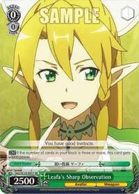 Leafa's Sharp Observation