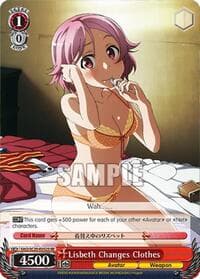 Lisbeth Changes Clothes (SR)