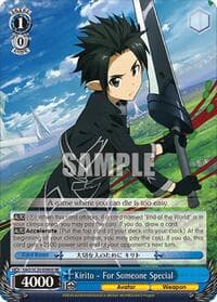 Kirito - For Someone Special (SR)
