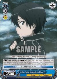 Kirito - Snow Mountain on Floor 55