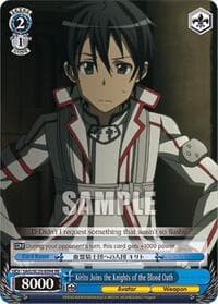 Kirito Joins the Knights of the Blood Oath