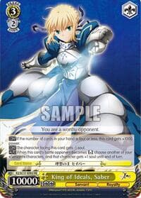 King of Ideals, Saber