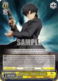 Kiritsugu - Belief in Justice (RRR)