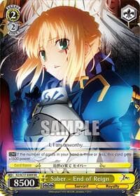Saber - End of Reign