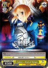 Saber - End of Reign (SR)