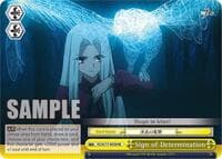 Sign of Determination