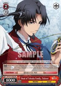 Head of Tohsaka Family, Tokiomi