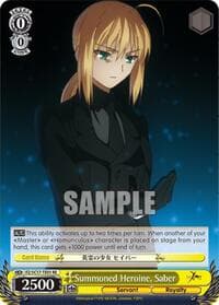 Summoned Heroine, Saber