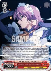 Beautiful Maiden of "Peerless Combatant Skills", Wilhelmina