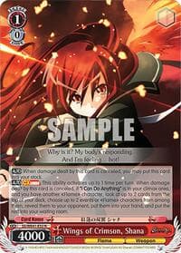 Wings of Crimson, Shana