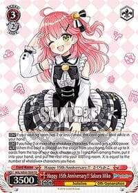 Happy 15th Anniversary!! Sakura Miko