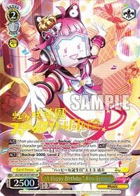 "A Happy Birthday" Rina Tennoji (FP)