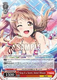 Keep It a Secret, Kotori Minami