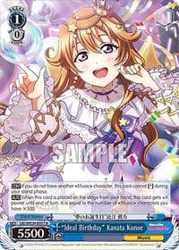 "Ideal Birthday" Kanata Konoe