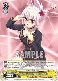 Oozing Sexual Appeal, Matsuri (SR)