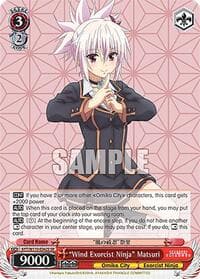 "Wind Exorcist Ninja" Matsuri (SR)