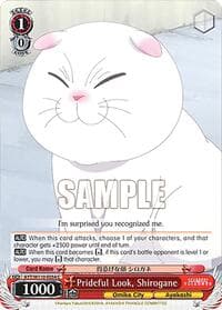 Prideful Look, Shirogane