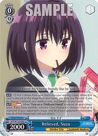Relieved, Suzu