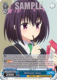 Relieved, Suzu (SR)
