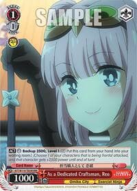 As a Dedicated Craftsman, Reo (RRR)
