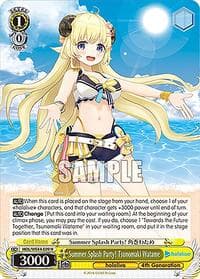 Summer Splash Party! Tsunomaki Watame