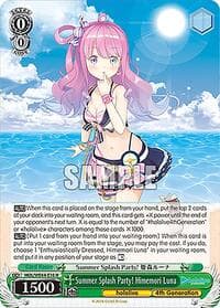 Summer Splash Party! Himemori Luna