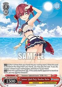 Summer Splash Party! Houshou Marine