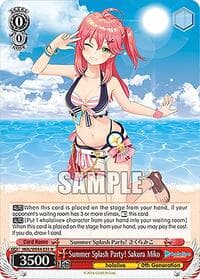 Summer Splash Party! Sakura Miko