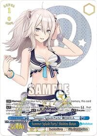 Summer Splash Party! Shishiro Botan (SP)
