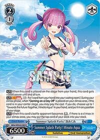 Summer Splash Party! Minato Aqua