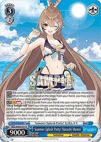 Summer Splash Party! Nanashi Mumei