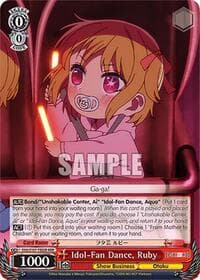 Idol-Fan Dance, Ruby (RRR)