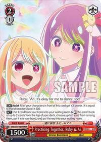 Practicing Together, Ruby & Ai (RRR)
