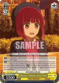 Obvious Attitude, Kana Arima