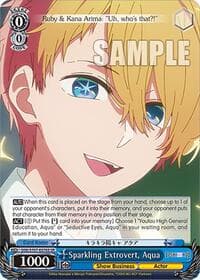 Sparkling Extrovert, Aqua (SR)