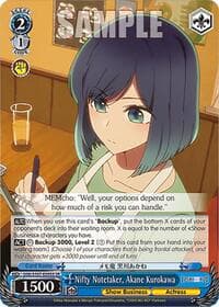 Nifty Notetaker, Akane Kurokawa (SR)