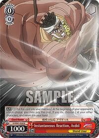 Instantaneous Reaction, Avdol
