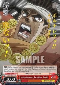 Instantaneous Reaction, Avdol (JJR)