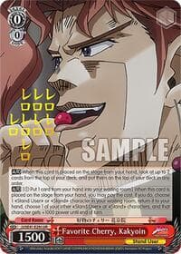 Favorite Cherry, Kakyoin (JJR)
