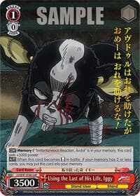 Using the Last of His Life, Iggy (JJR)