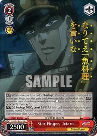Star Finger, Jotaro (JJR)