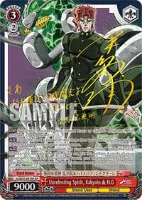 Unrelenting Spirit, Kakyoin & H.G (SP)