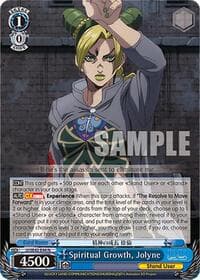 Spiritual Growth, Jolyne