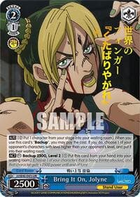 Bring It On, Jolyne (JJR)