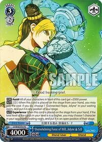 Overwhelming Force of Will, Jolyne & S.O